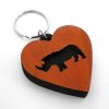 personalised keyring - rhino